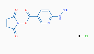 2,5-Dioxopyrrolidin-1-yl 6-hydrazinylnicotinate hydrochloride     CAS:133081-27-3