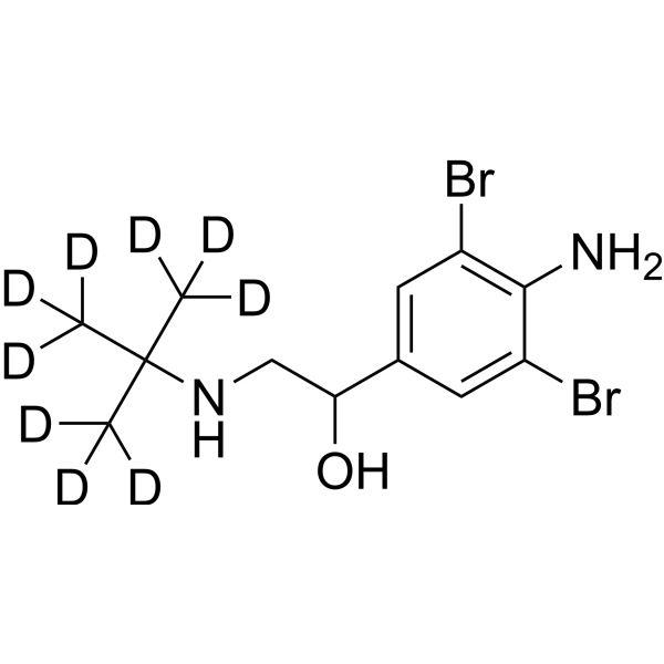 Brombuterol-d9 CAS No.1353940-55-2