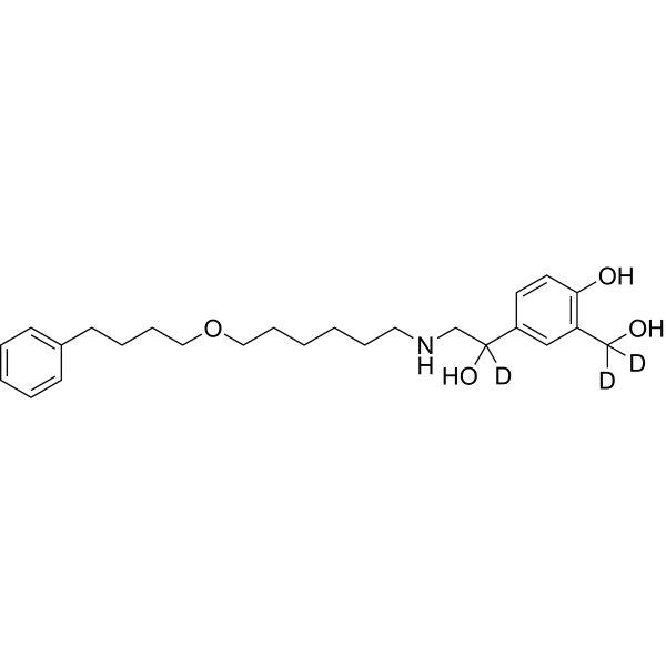 Salmeterol-d3 CAS No.497063-94-2