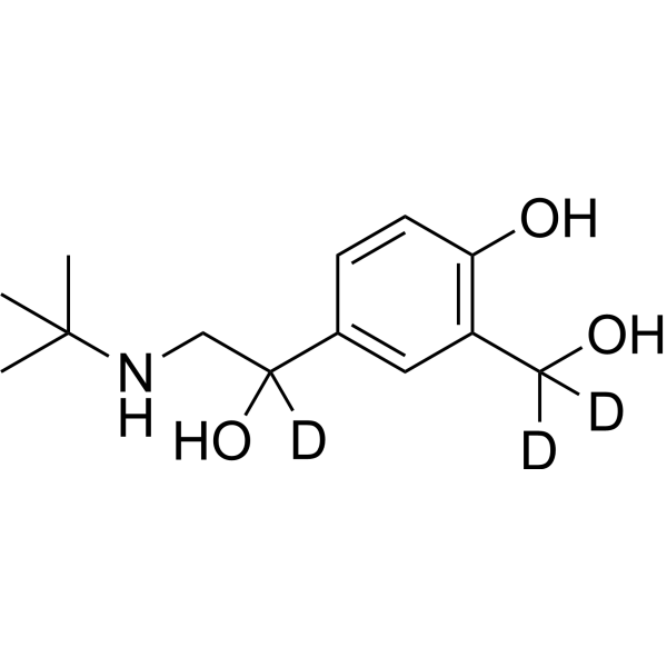 Salbutamol-d3 CAS No.1219798-60-3