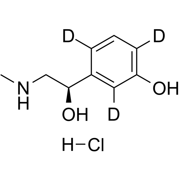 Phenylephrine-2,4,6-d3 hydrochloride CAS No.1276197-50-2