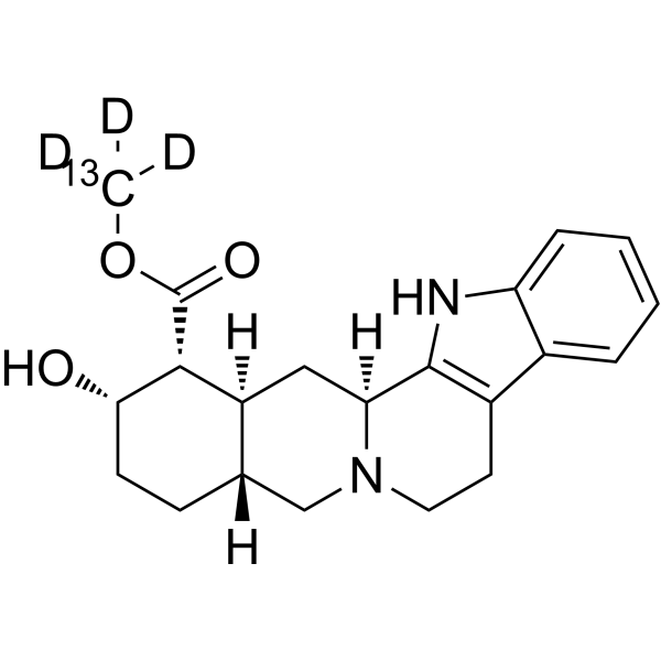 Yohimbine-13C,d3 CAS No.1261254-59-4