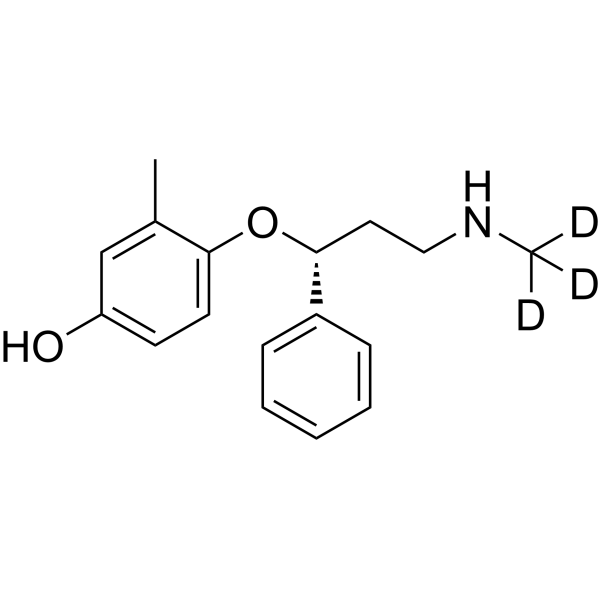 4-Hydroxyatomoxetine-d3 CAS No.1217686-14-0