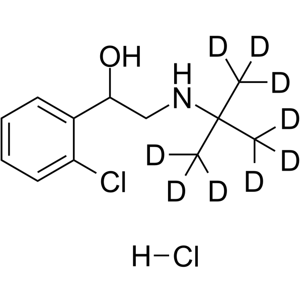 Tulobuterol-d9 hydrochloride CAS No.1325559-14-5