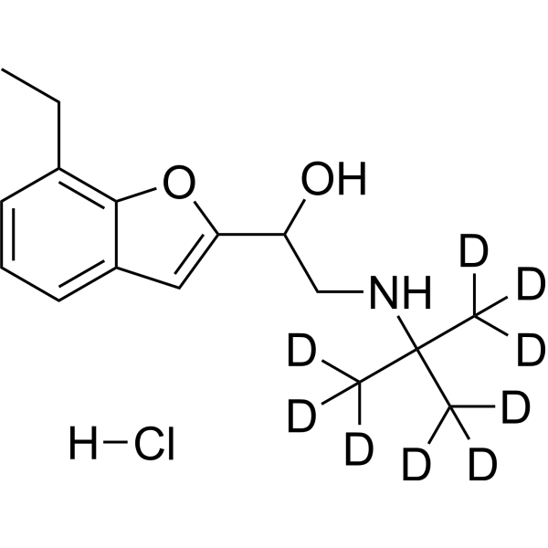 Bufuralol-d9 hydrochloride CAS No.1173023-51-2