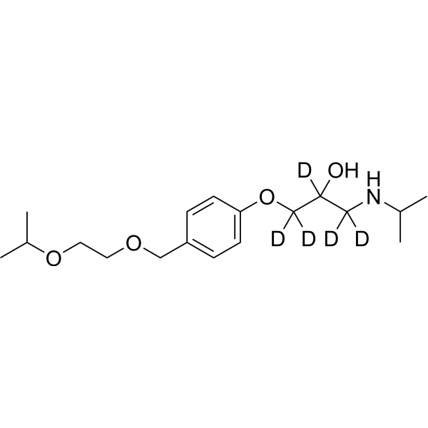 Bisoprolol-d5 CAS No.1189881-87-5