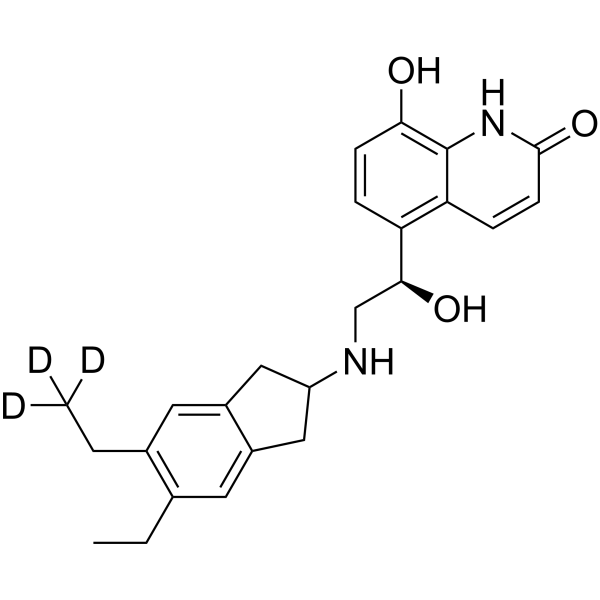 Indacaterol-d3 CAS No.2699828-16-3