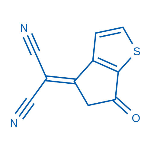 2-(6-Oxo-5,6-dihydro-4H-cyclopenta[b]thiophen-4-ylidene)malononitrile CAS:2098784-70-2