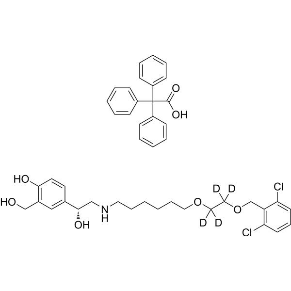 Vilanterol-d4 trifenatate CAS No.2021249-10-3