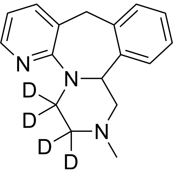 Mirtazapine-d4 CAS No.1215898-55-7