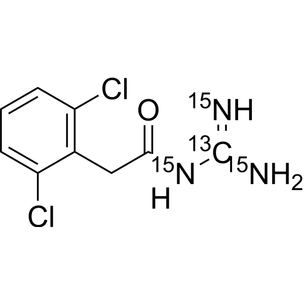 Guanfacine-13C,15N3 CAS No.1189924-28-4