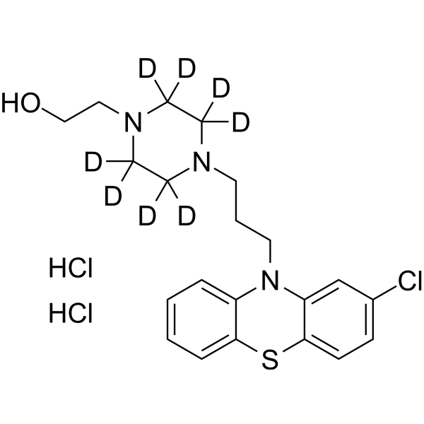 Perphenazine-d8 dihydrochloride CAS No.2070015-23-3