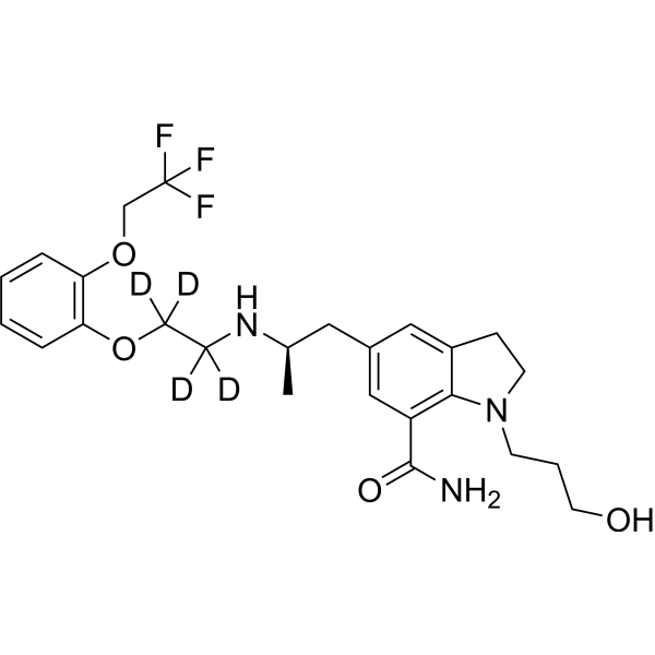 Silodosin-d4 CAS No.1426173-86-5