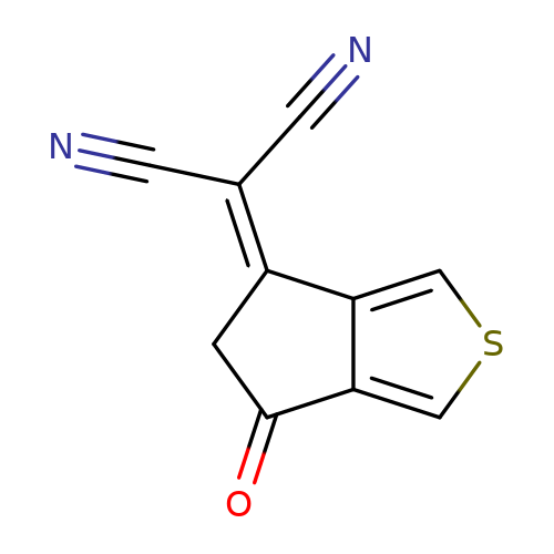 2-(6-Oxo-5,6-dihydro-4H-cyclopenta[C]thiophen-4-ylidene)malononitrile CAS :2099010-83-8