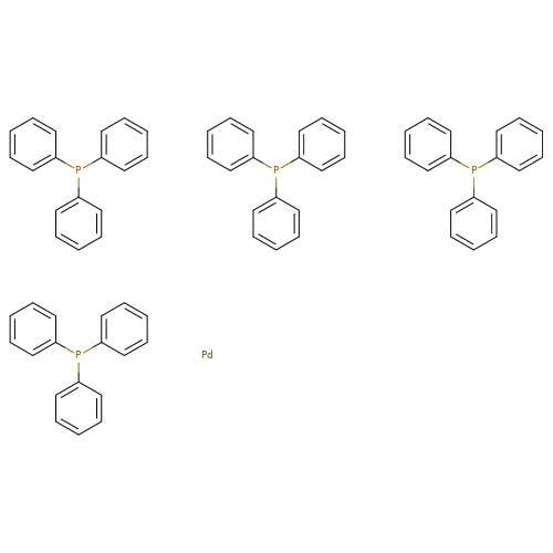 Tetrakis(triphenylphosphine) palladium CAS:14221-01-3