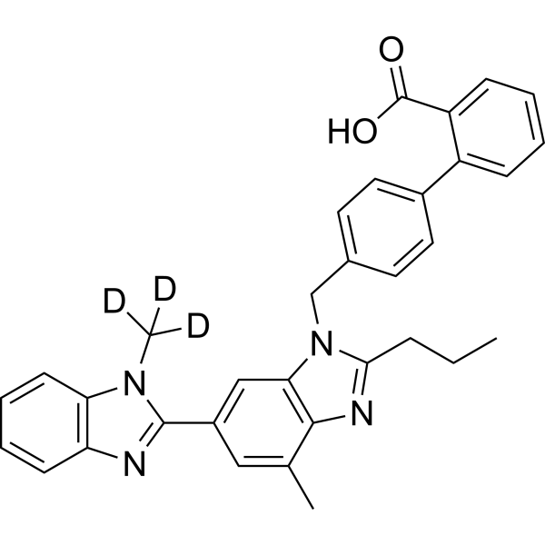 Telmisartan-d3 CAS No.1189889-44-8