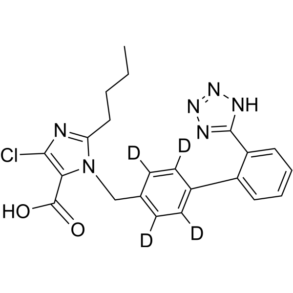 Losartan-d4 (carboxylic acid) CAS No.1246820-62-1