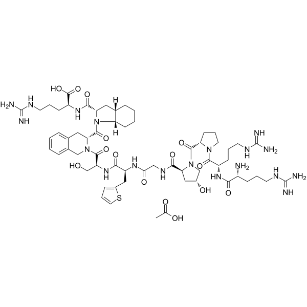 Icatibant acetate CAS No.138614-30-9