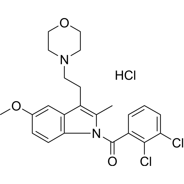 GW405833 hydrochloride CAS No.1202865-22-2