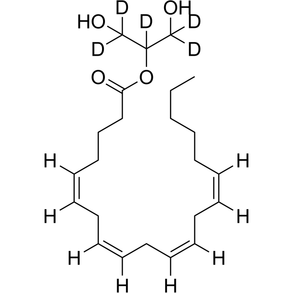 2-Arachidonoylglycerol-d5 CAS No.2522598-88-3