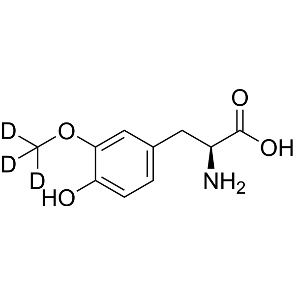 3-O-Methyldopa-d3 CAS No.586954-09-8