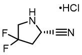 (S)-4,4-difluoropyrrolidine-2-carbonitrile hydrochloride,cas869489-04-3