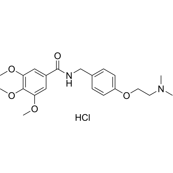 Trimethobenzamide hydrochloride CAS No.554-92-7