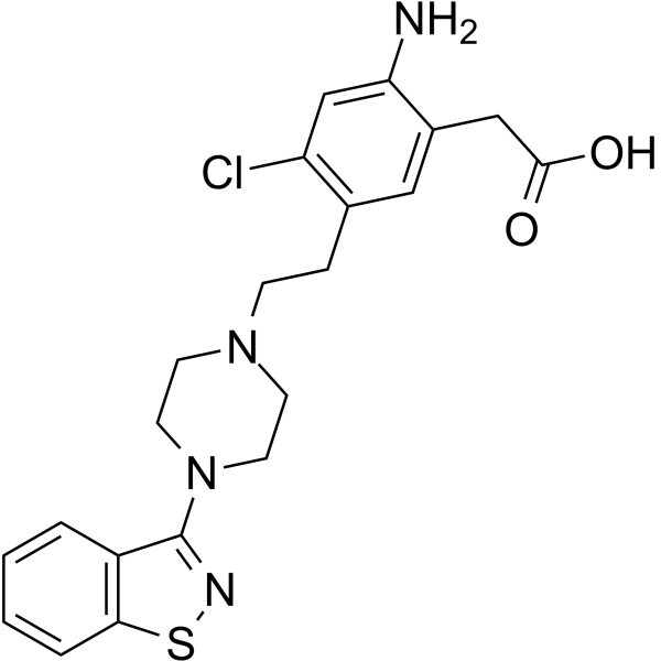 Ziprasidone amino acid CAS No.1159977-64-6