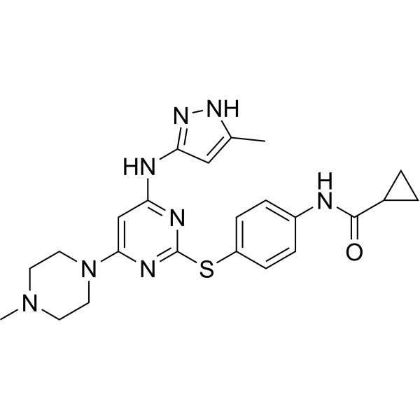 Tozasertib CAS No.639089-54-6