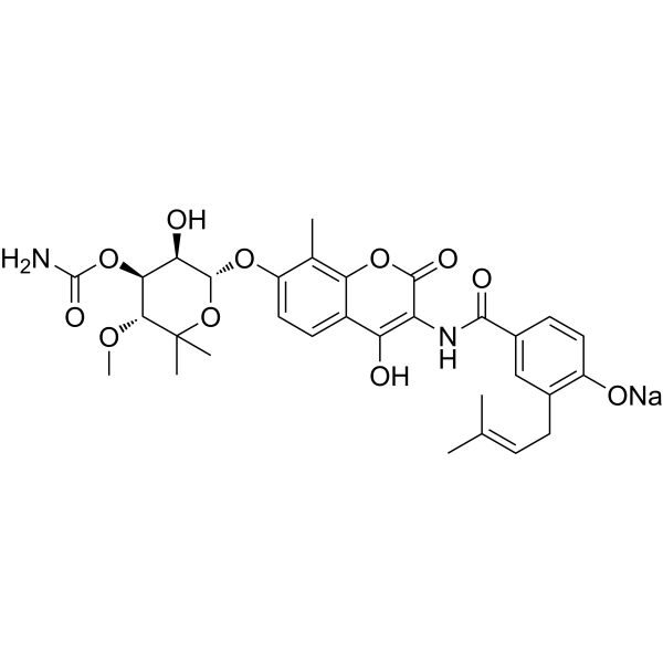 Novobiocin sodium CAS No.1476-53-5