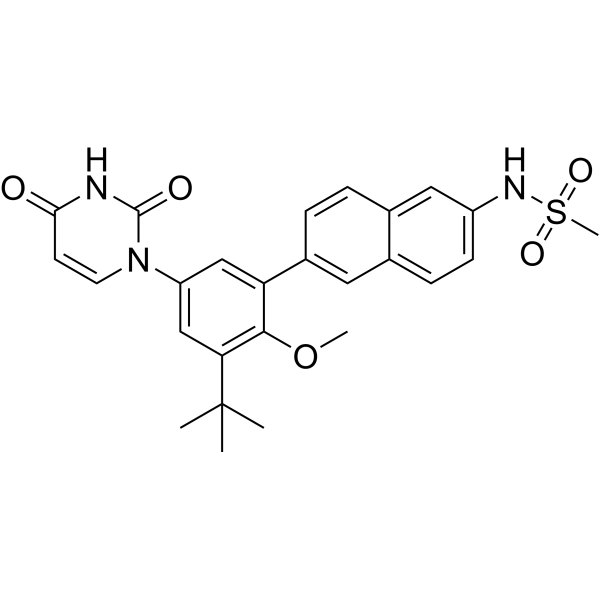 Dasabuvir CAS No.1132935-63-7