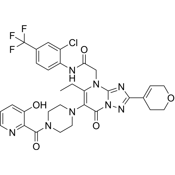 Werner syndrome RecQ helicase-IN-3 CAS No.2869954-98-1