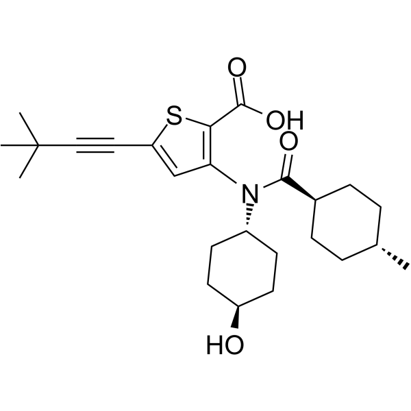 Lomibuvir CAS No.1026785-55-6