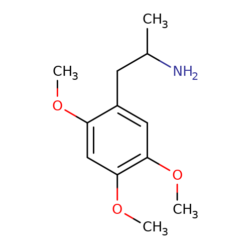 2,4,5-Trimethoxyamphetamine CAS No;1083-09-6