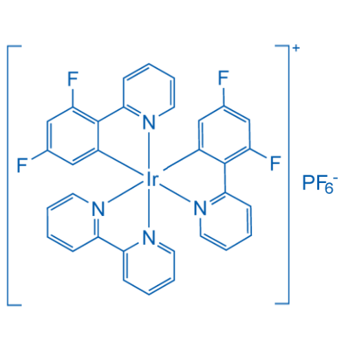 (2,2-Bipyridine)bis[2-(2,4-difluorophenyl)pyridine]iridium(III) Hexafluorophosphate CAS :864163-80-4