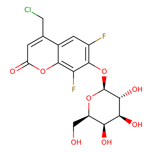 4-Chloromethyl-6,8-difluoroumbelliferyl b-D-galactopyranoside CAS No:215868-46-5