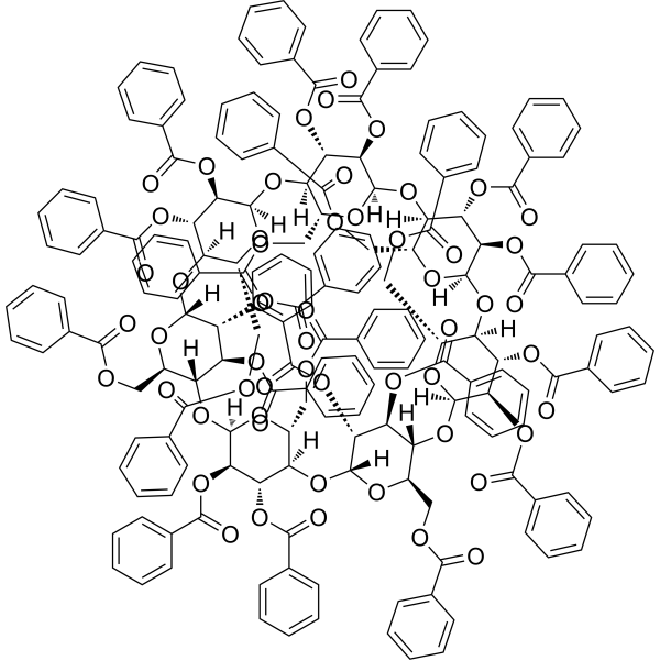 Heptakis(2,3,6-tri-O-benzoyl)-b-cyclodextrin CAS No.23666-43-5