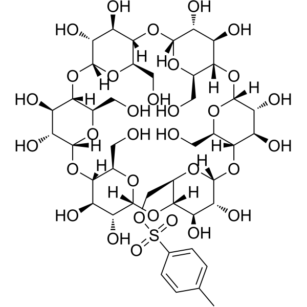 Mono-6-O-(p-toluenesulfonyl)-a-cyclodextrin CAS No.97227-32-2