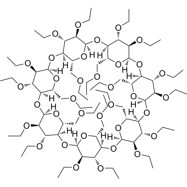 Heptakis(2,3,6-tri-O-ethyl)-b-cyclodextrin CAS No.111689-01-1