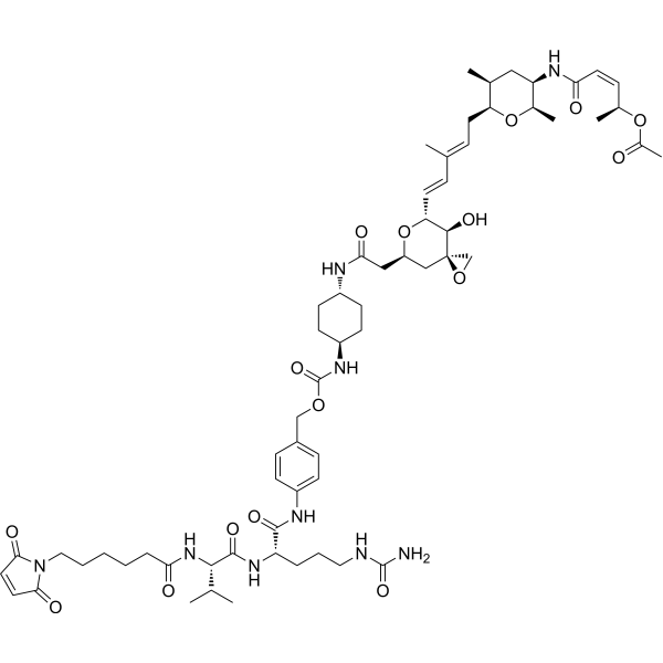 MC-VC-PAB-Cyclohexanediamine-Thailanstatin A CAS No.1609108-96-4