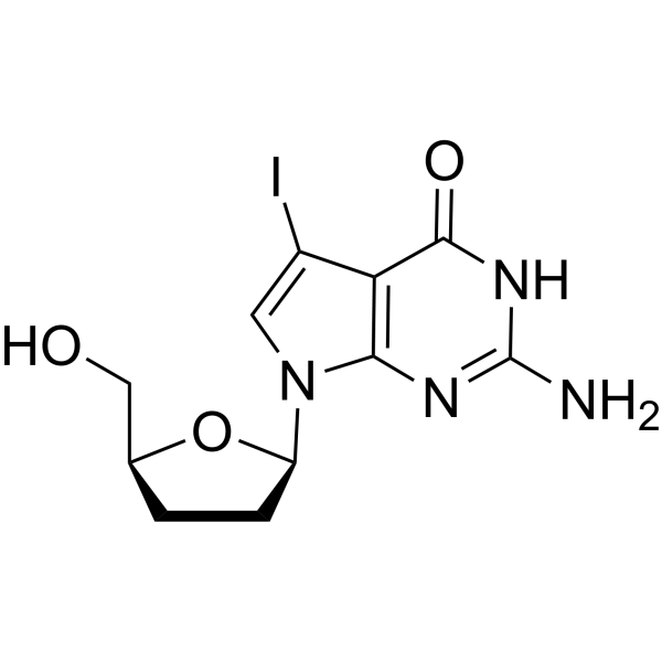 7-Iodo-2,3-dideoxy-7-deaza-guanosine CAS No.114748-67-3