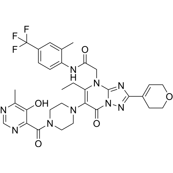 Werner syndrome RecQ helicase-IN-2 CAS No.2869954-51-6