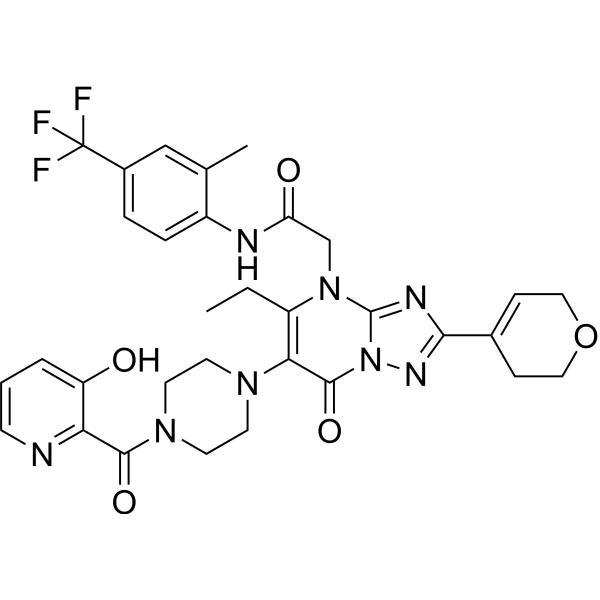 Werner syndrome RecQ helicase-IN-4 CAS No.2869954-53-8