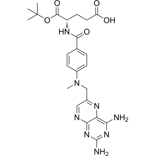 Methotrexate a-tert-butyl ester CAS No.79640-70-3