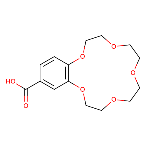 4-Carboxybenzo-15-crown 5-Ether CAS No:56683-55-7