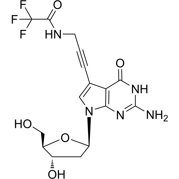 7-TFA-ap-7-Deaza-dG CAS No.666847-77-4