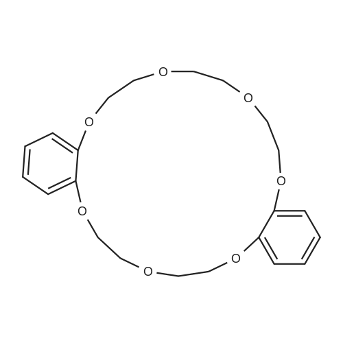 6,7,9,10,12,13,20,21,23,24-Decahydrodibenzo[b,k][1,4,7,10,13,16,19]heptaoxacyclohenicosine 