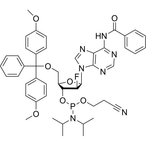 2-Fluoro-2-deoxy-ara-A(Bz)-3-phosphoramiditeCAS No.329187-86-2