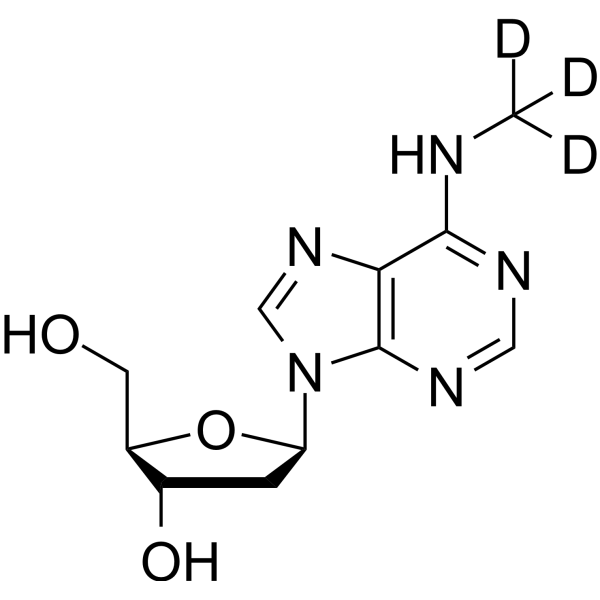 N-6-Methyl-2-deoxyadenosine-d3 CAS No.1354782-02-7