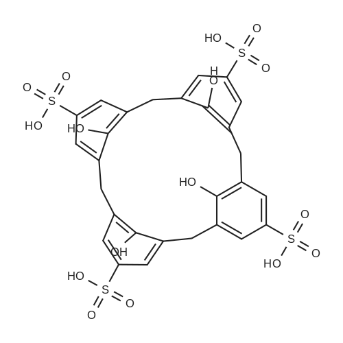 4-Sulfothiacalix[4]arene Sodium Salt CAS No.:211561-04-5